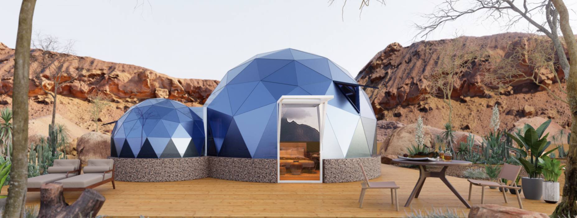 汾阳市球形智能光伏玻璃星空房